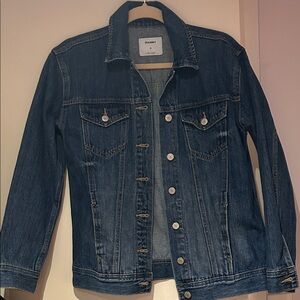 Old Navy Dark Blue Denim Trucker Jacket